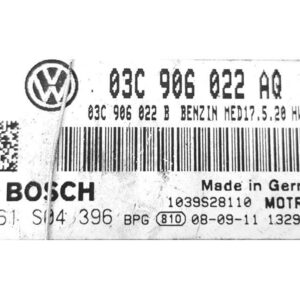 0261S04396 archivo ECU original Volkswagen Bosch