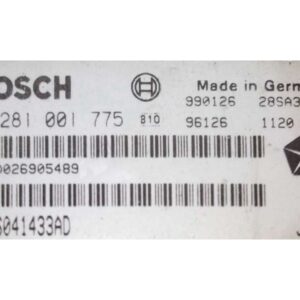 Immo OFF 0281001775 Bosch EDC15V-5.5