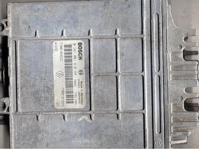 ECU virgen 0281001810 Bosch EDCMSA15.5-5.4