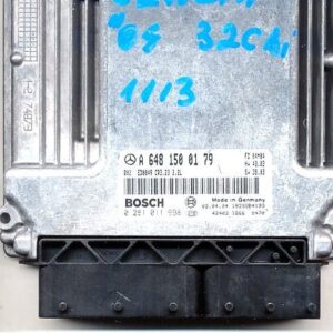 0281011698 archivo ECU original Mercedes Bosch