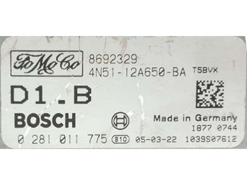 0281011775 archivo ECU original Volvo Bosch
