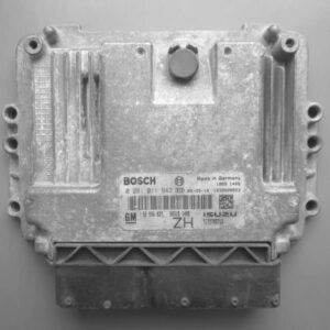 0281011943 archivo ECU original Opel Bosch