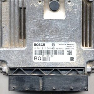 0281012548 archivo ECU original Opel Bosch