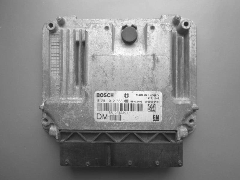 0281012868 archivo ECU original Opel Bosch