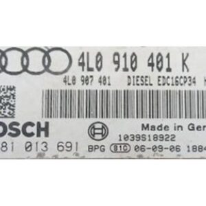 0281013691 archivo ECU original Audi Bosch