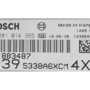 0281014365 archivo ECU original Alfa Bosch