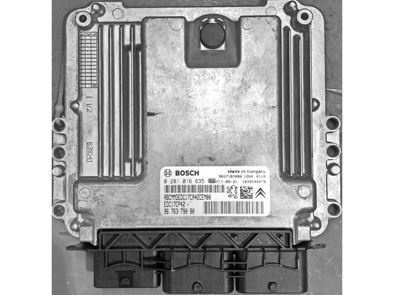 0281016635 archivo ECU original Peugeot Bosch