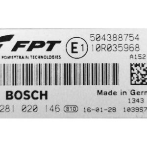 0281020146 archivo ECU original Iveco Bosch