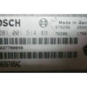 0281032454 archivo ECU original Fca Bosch