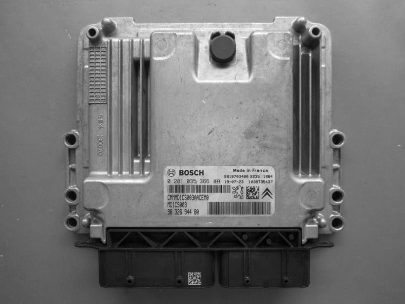 0281035366 archivo ECU original Peugeot Bosch