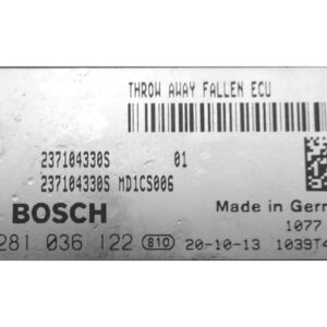 0281036122 archivo ECU original Renault Bosch