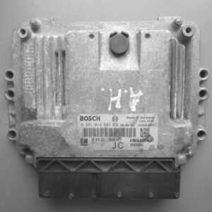 1037390517 archivo ECU original Opel Bosch