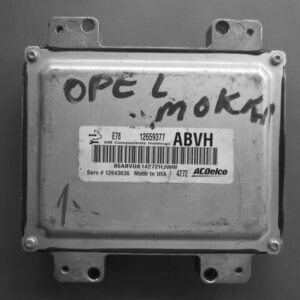 12647136 archivo ECU original Opel Delco