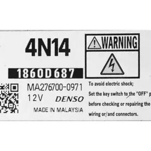 276700 archivo ECU original Mitsubishi Denso