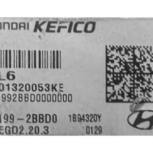 39128 archivo ECU original Kia Kefico