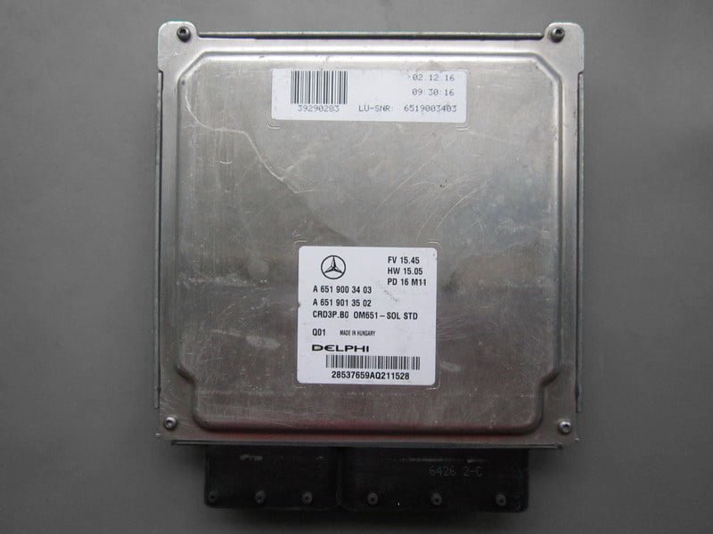 6519042500 archivo ECU original Mercedes Delphi
