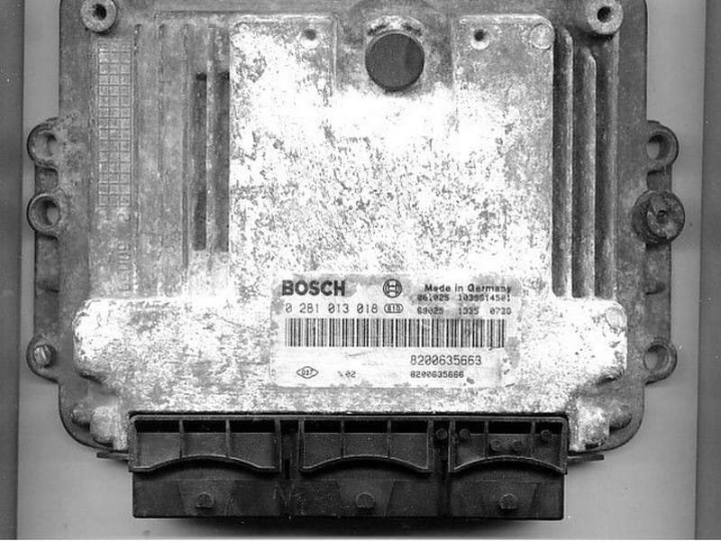 8200635663 archivo ECU original Renault Bosch