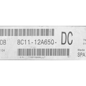 8C1112A650DC archivo ECU original Ford