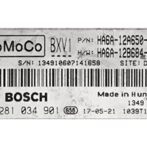 HA6A archivo ECU original Ford Bosch